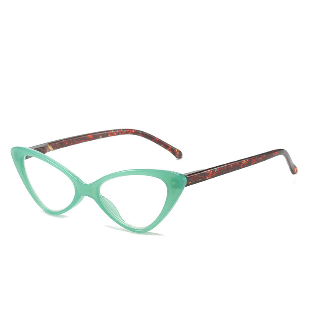 Women Cat Eye Reading Glasses Blue Light Blocking Ladies Spring Hinge Readers